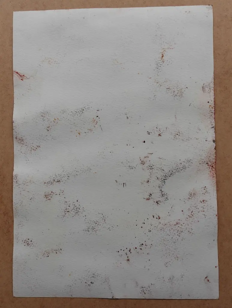 TMDI-009e, Le Voyage, Thiemoko Diarra, 2025, Earth Pigments on Paper, 42x29.7cm.webp