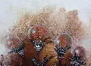 TMDI-011b, Fleur de Vie, Thiemoko Diarra, 2024, Earth Pigments on Paper, 42x29.7cm.webp