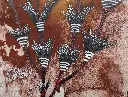 TMDI-011c, Fleur de Vie, Thiemoko Diarra, 2024, Earth Pigments on Paper, 42x29.7cm.webp
